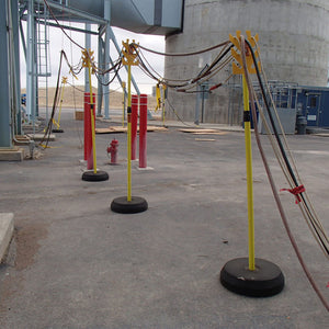Electric Cable Support Tower - Safety & Keep Jobsites Compliant