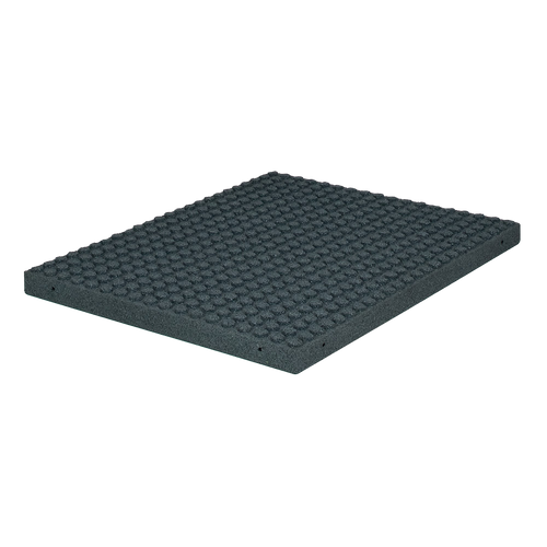 Rubber Rooftop Pavers - Grey